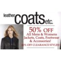 LeatherCoatsEtc Coupons 2016 and Promo Codes